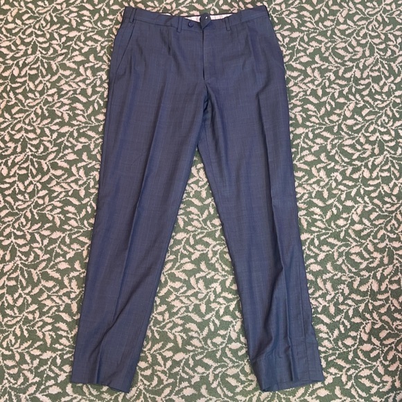 Ermenegildo Zegna Trofeo 600 40R 2 Button Microche & matching trousers *PREOWNED - Picture 8 of 9